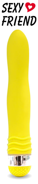 Вибратор "Sexy Friend" желтый 